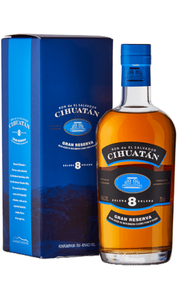Cihuatan Rum Indigo 8y El Salvador