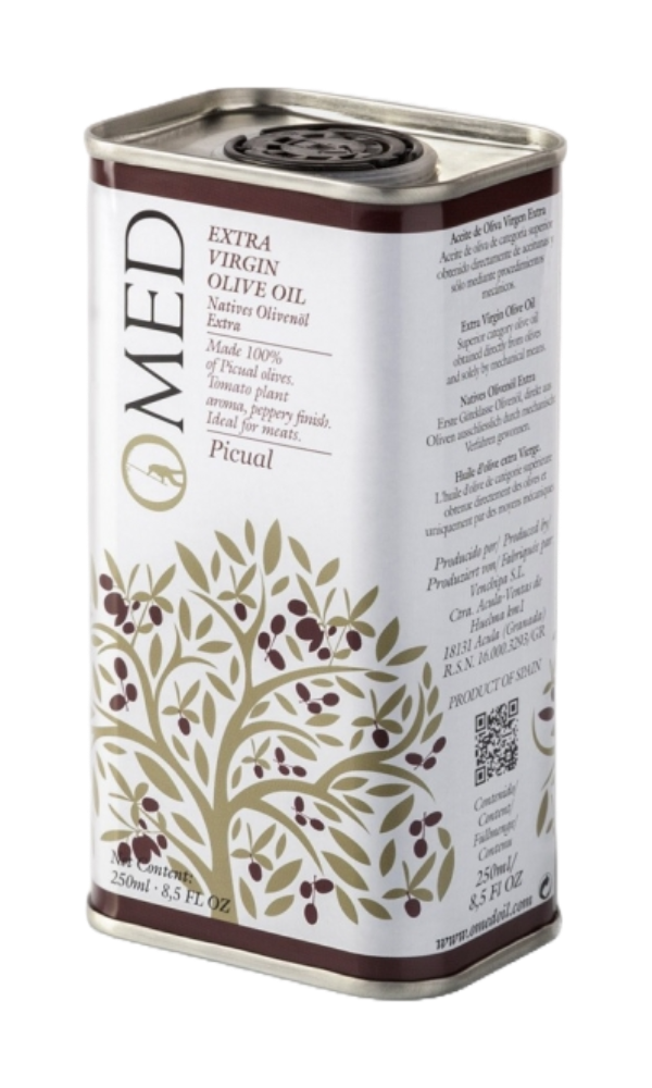 O'Med, Picual White Bottle 250ml