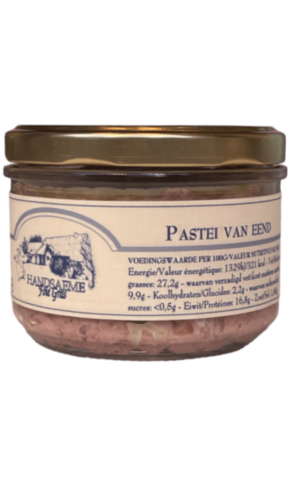 Handsaeme pastei Eend bokaal 200g