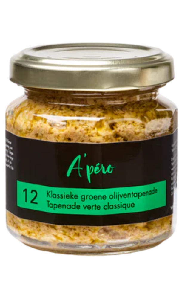 A'pero 12 groene olijventapenade 100 gr