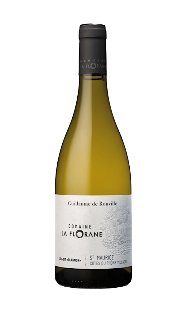 Domaine La Florane, Guillaume de Rouville Blanc, Côtes Du Rhône villages Saint-Maurice Blanc BIO 2023