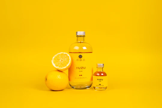 Boury Bottled Yuzu Gin 44% 0,5L