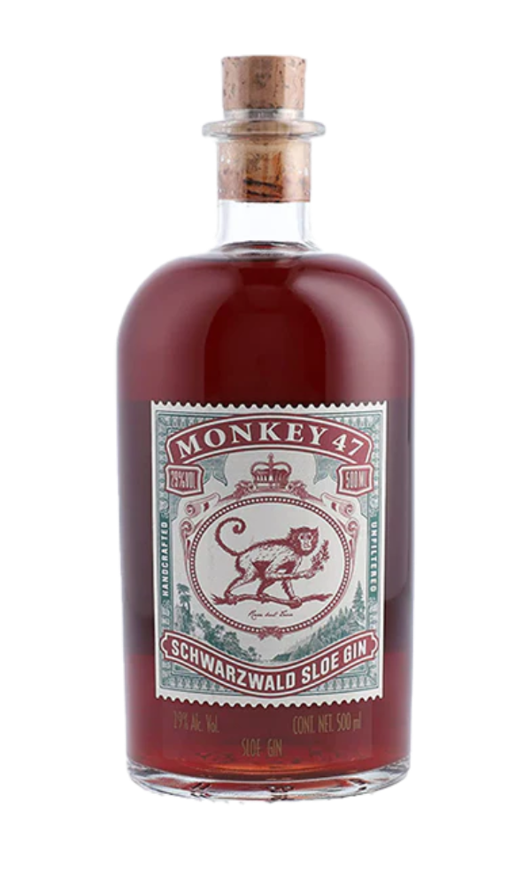 Monkey Sloe Gin, sleedoorngin 29%vol