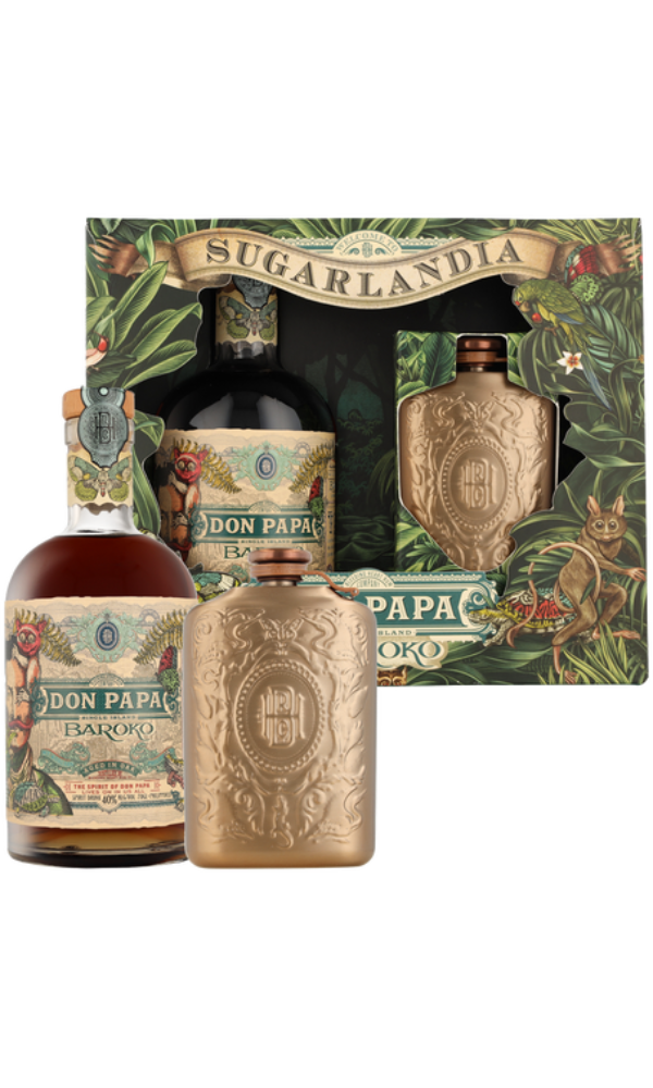 Don Papa, Baroko Philippines + Hipflask