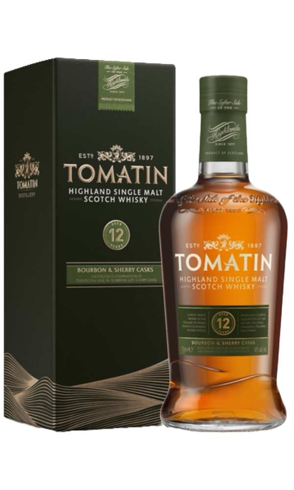 Tomatin, Highlands 12 years Sherry Cask Whisky