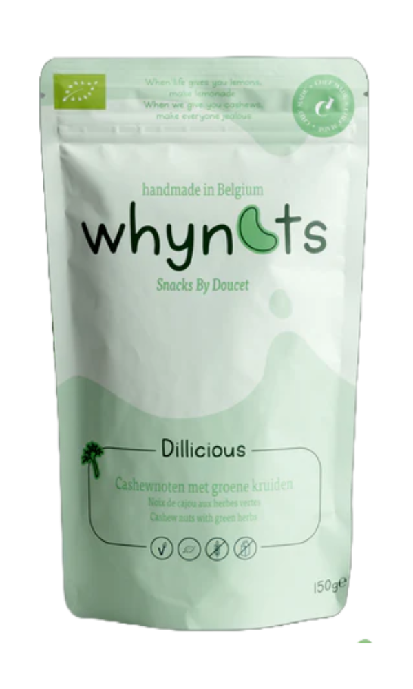 Why Nuts groene kruiden 150gr BIO
