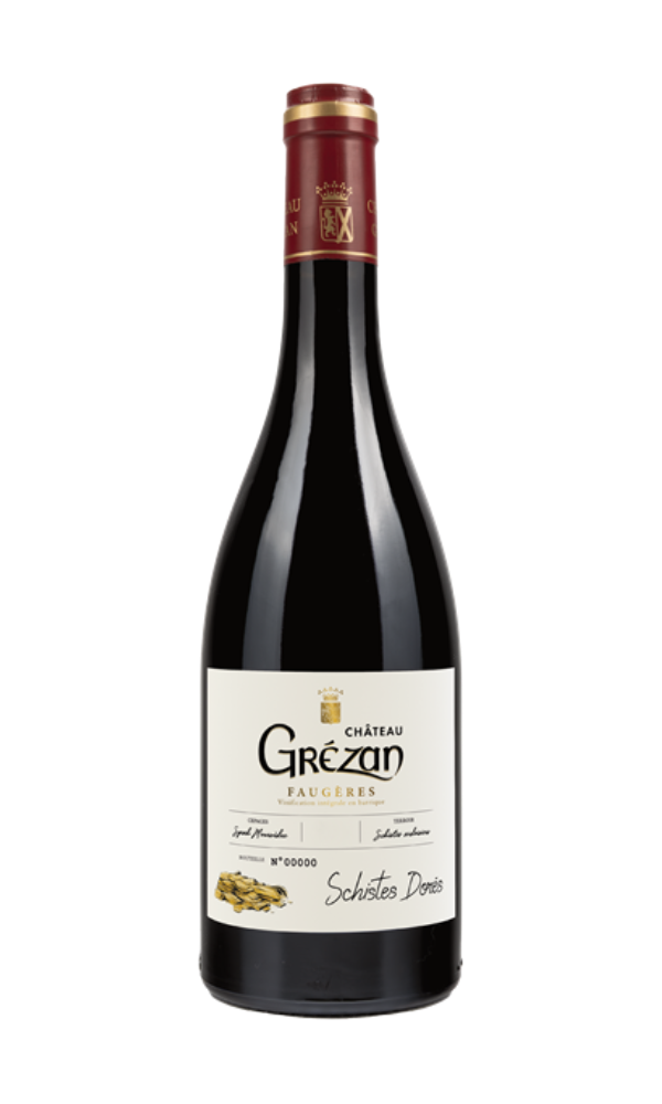 Château Grézan, Schistes Dorés, Faugères 2020