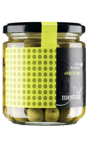 [VOOLME001] Mestral, Arbequina olijven 220gr
