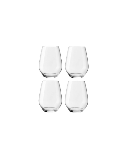 [ACGL019] Set van 4 water Glazen Le Creuset