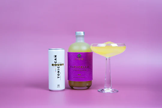 [AHGIBY010] Boury Bottled Yuzucello 25% 0,5L