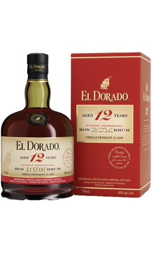 El Dorado Rum 12y 40%