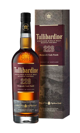 [AHWHTU002] Tullibardine, Whisky Burgundy finish 228